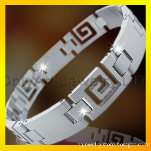 Simple New Design Mens Stainless Steel Bracelet